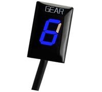 Vuzmode Indicateur de vitesse et rapport engagé for moto, compatible avec les modèles Vz1500 Intruder, Vz 1500 Boulevard M90 (2014) Indicateur de position de vitesse de moto(Blue)