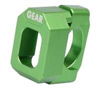 Vuzmode Indicateur de vitesse et rapport engagé for moto, compatible avec les modèles Vz1500 Intruder, Vz 1500 Boulevard M90 (2014) Indicateur de position de vitesse de moto(BLACK Only Bracket Green)