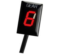 Vuzmode Indicateur de vitesse et rapport engagé for moto, compatible avec les modèles Vz1500 Intruder, Vz 1500 Boulevard M90 (2014) Indicateur de position de vitesse de moto(Rot)