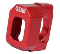 Vuzmode Indicateur de vitesse et rapport engagé for moto, compatible avec les modèles Vz1500 Intruder, Vz 1500 Boulevard M90 (2014) Indicateur de position de vitesse de moto(BLACK Only Bracket Red)