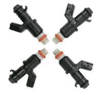 Vuzmode Injecteur de carburant FJ1205, 4 pièces, Compatible for CR-V 2012-2014 for Crosstour 2012-2013 16450R5AA01 Injecteur de carburant