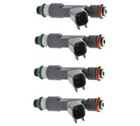 Vuzmode Injecteurs de carburant 4 pièces, for SAAB, 9-3 2.0L Turbo, for VOLVO, S80 XC90 8653608 55559397 4G2216 FJ1073 Injecteur de carburant