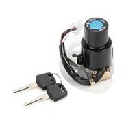 Vuzmode Interrupteur d'allumage de moto, for KLR-650, for KLR 650, for KLR650 1987-2007, verrouillage avec jeu de clés, verrouillage de porte électrique, interrupteur d'allumage à 6 fils Serrure de po