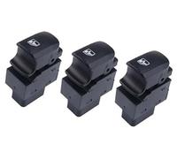 Vuzmode Interrupteur de commande vitre voiture, for Hyundai, for Santa Fe CM 2007-2011 93570-2B000 935702B000 (1 interrupteur passager) Interrupteur de vitre de voiture(BLACK 3 Passenger Switch)