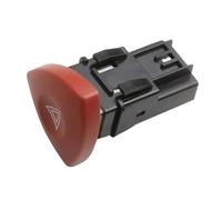 Vuzmode Interrupteur de feux détresse 8200 442 724, remplacement pratique à 4 broches, for Nissan, Primatar 2001-2013 Intertar 2003 Bouton d'urgence des feux de détresse