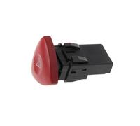 Vuzmode Interrupteur de feux détresse A70f, bouton rouge, for Renault, Laguna, Mater, Trafic Bouton d'urgence des feux de détresse