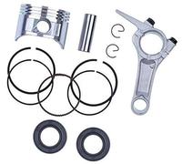 Vuzmode Joint d'étanchéité de vilebrequin et de bielle de piston de 68 mm, for moteur de tondeuse à gazon GX160 GX 160 chinois 168F 5,5 CV Segment de piston