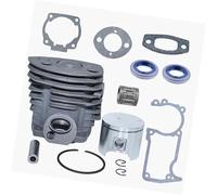Vuzmode Joint d'étanchéité for piston de cylindre 46 mm plaqué Nikasil, for Husqvarna, 51/55, Rancher, tronçonneuse n° 503609171, 503/60/91-71 Segment de piston