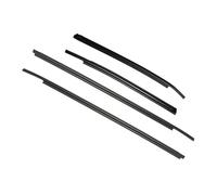 Vuzmode Joints de porte de fenêtre bandes d'étanchéité de fenêtre de porte latérale de voiture bande d'étanchéité en caoutchouc de verre, for Toyota, for Tundra, 2007-2020 Joint de portière de voiture