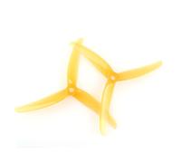 Vuzmode Juicy J37 4937 4.9X3.7X3 Hélice PC à 3 pales, for Drones RC FPV Racing Freestyle 5 Pouces Drone 9 Pouces à hélice bipale(12Pairs Orange)