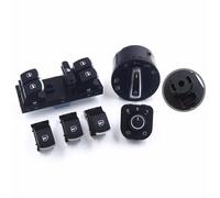 Vuzmode Kit de bouton commutation fenêtre phare rétroviseur latéral, for Passat B6 CC, for Golf MK6, for Jetta 5ND959857 Interrupteur de rétroviseur latéral(2)