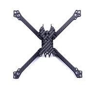 Vuzmode Kit de cadre quadricoptère RC 217 mm 5" Structure bras X Drone course en fibre carbone Kit d'entretien pour drones