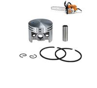 Vuzmode Kit de circlips de piston de 44,7 mm, for moteur de tronçonneuse à essence STIHL 026 MS260, pièce de rechange for reconstruction de moteur 1121 030 2003 Segment de piston de rechange pour tron
