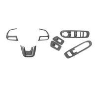 Vuzmode Kit de Garniture Panneau Roue Plus Proche, clés fenêtre Levage, for Jeep, Compass 2017 Autocollant pour Volant