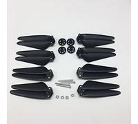 Vuzmode Kit de pièces rechange for drone quadricoptère VISUO XS818 Rc, engrenages moteur, pales d'hélice, bras, hélices, roulements Bras de fixation pour moteur quad(Camel)