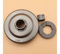 Vuzmode Kit de roulement à aiguilles, jante pignon tambour d'embrayage 325 8T, 19mm W, for Husqvarna, 50 51 55 154 254, tronçonneuse 503088702 Kit d'embrayage pour tondeuse à gazon