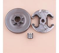 Vuzmode Kit de roulement tambour d'embrayage 3 8 7 dents, for Husqvarna, 455 460, for Rancher, tronçonneuse 537291702 Kit d'embrayage pour tondeuse à gazon