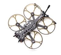 Vuzmode Kits de cadre en fibre carbone CK95 95 mm avec 4 conduits RC FPV Racing Freestyle Drones 2 pouces 1104 1106 1204 1206 Kit d'entretien pour drones(Grey)