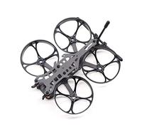 Vuzmode Kits de cadre en fibre carbone CK95 95 mm avec 4 conduits RC FPV Racing Freestyle Drones 2 pouces 1104 1106 1204 1206 Kit d'entretien pour drones(Schwarz)