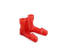 Vuzmode Kits de cadre FPV GEPRC GEP-Mark4 GEP-Mark2 Remplacement support d'antenne 3D TPU Récepteurs FRSKY R9mm TBS Nano RX Pièces bricolage Kit d'entretien pour drones(Rot)