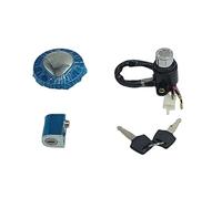 Vuzmode Kits de commutateur d'allumage, for siège, ensemble verrouillage bouchon gaz interrupteur du couvercle réservoir d'huile avec 2 clés for à clé moto CMX250 450 Interrupteur d'allumage de moto