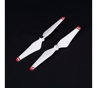 Vuzmode Lame Auto-serrante d'hélices 9450, for Drone DJI Phantom 3 3A 3P 3S 2, pièces Drone 9 Pouces à hélice bipale(Rot)