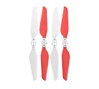 Vuzmode Lames d'accessoires Pliables à dégagement Rapide, for Millet, for hélices FIMI X8 SE 2020, Accessoires for quadrirotor, 2/4/8 pièces Drone 9 Pouces à hélice bipale(4pcs Red White)