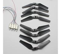 Vuzmode Lames Hélice Patin d'atterrissage Engrenages Moteurs Bras pliable KF609 RC Quadcopter Teng, for MINI, Pièces de rechange for drones Bras de fixation pour moteur quad(Rot)