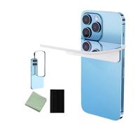 Vuzmode Lentille Effet Miroir, Kit Clip pour Appareil Photo de Smartphone, Miroir en Verre Clair Réfléchissant, Capture Instantanée d’Images Superbes, Photographie Créative en Extérieur(White)