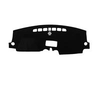 Vuzmode LHD RHD Auto Dashmat Protector Pad Car Auto Dashboard Cover Dash Mat Carpet Cape, for, A1 2012 2013 2014 2015 2016 2017 2018 Tapis de Tableau de Bord de Voiture(LHD Black)