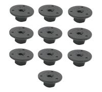 Vuzmode Lot de 10 clips de fixation for pare-chocs arrière de voiture, for BMW X1, X3, X5, X6, Z4, 07147169847, accessoires Couvercle de séparation de prise du panneau arrière