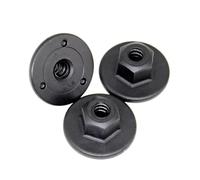 Vuzmode Lot de 10 clips de protection for passage de roue de voiture, for pare-chocs arrière, fixations automatiques, for BMW, X1, X3, X5, X6, Z4 Couvercle de séparation de prise du panneau arrière