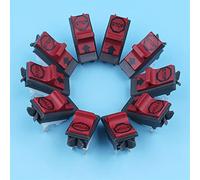 Vuzmode Lot de 10 interrupteurs marche/arrêt for tronçonneuses Husqvarna 365 371 372 336 385 390, for JONSERED 2063 2065 2165 2071 2171 Kit d'interrupteurs pour tronçonneuse