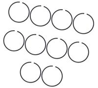 Vuzmode Lot de 10 segments de piston 38 mm x 1,5 mm for tronçonneuse Husqvarna 36 41 136 136LE 137 137e 141 141LE 142 E Segment de piston