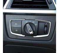Vuzmode Lot de 2 autocollants for cadre de commutateur de phare de voiture, for BMW, série 3 4 X5 3GT F15 F30 F31 F32 F33 F34 F36 Accessoire pour grille d'aération de voiture