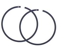 Vuzmode Lot de 2 segments de piston 52 mm x 1,5 mm for tronçonneuses Husqvarna 272 XP, 272K, 281, 282, 285, 480, 181, Partner 7700 et Jonsered 2083 et 2077 Segment de piston