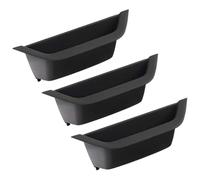 Vuzmode Lot de 3 poignées intérieures porte avant gauche 51417250307, pour BMW F25 F26, X3, X4 (2011, 2012, 2013, 2014, 2015, 2016, 2017) Couvercle de poignée de porte intérieure