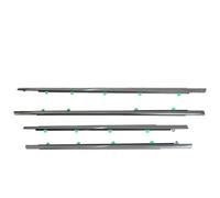 Vuzmode Lot de 4 joints d'étanchéité for vitres latérales voiture, for CRV 2007-2022 Joint d'étanchéité pour portière de voiture(For 12-16)
