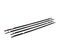 Vuzmode Lot de 4 moulures vitres for Civic 2001-2019 Joint d'étanchéité pour portière de voiture(For 2006-2011)