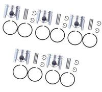 Vuzmode Lot de 5 segments de piston 38 mm for moteur de débroussailleuse STIHL FS120 FS200 FS250 BT120 BT121 HT250 SP200 41307901316 Segment de piston