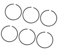 Vuzmode Lot de 6 segments de piston de 38 mm for tronçonneuses Husqvarna (136, 137, 141, 142, 36, 41) (épaisseur 1,5 mm) Segment de piston