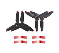 Vuzmode Mallette de Rangement d'hélice à dégagement Rapide, Anti-Choc, Anti-poussière, Moulage précis, Portable, for Drone FPV Drone 9 Pouces à hélice bipale(4pcs Red)