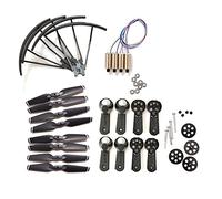 Vuzmode Moteurs à hélice de protection bras, engrenages, for SG701 SG701S 4K GPS RC Drone Quadcopter Pièces rechange Bras de fixation pour moteur quad(IS 7.4V motor kit)