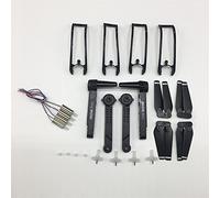 Vuzmode Moteurs Bras de quadricoptère Lames Engrenage, for E99 Pro S70 RC Drone Pièces rechange Bras de fixation pour moteur quad(Light Green)