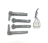 Vuzmode Moteurs Bras d'hélice de quadricoptère Lames protection Engrenage, for drone RC E99pro S70pro Bras de fixation pour moteur quad(Light Green)