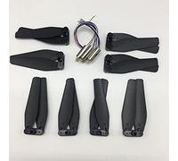 Vuzmode Moteurs Bras d'hélice Moteur Train d'atterrissage Bague de protection lame, for SG907 GPS Drone RC Quadcopter Pièces rechange Bras de fixation pour moteur quad(Orange)