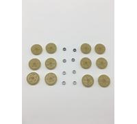 Vuzmode Moteurs Moteur Hélice Lames Engrenage à vis Bras Mécanique, for L106 Pro GPS 4K Rc Drone Quadcopter Bras de fixation pour moteur quad(Light Yellow)