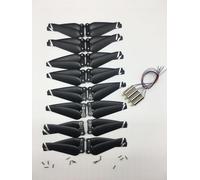 Vuzmode Moteurs Moteur Hélice Lames Engrenage à vis Bras Mécanique, for L106 Pro GPS 4K Rc Drone Quadcopter Bras de fixation pour moteur quad(Purple)