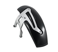 Vuzmode Moto un ensemble d'extension de garde-boue pneu avant/arrière, for BMW, R1200GS LC ADV R 1200GS Adventure 1250 GS Bavettes de roue de moto(Silver rear)