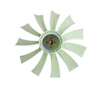 Vuzmode Pale de ventilateur for moteur Volvo EC60/55, compatible avec Yanmar 4TNV94, for équipement de construction lourd Pales de ventilateur de moteur d'excavatrice